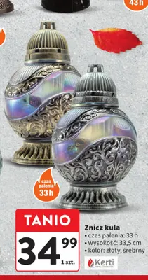 Znicz kula Kerti promocja w Intermarche