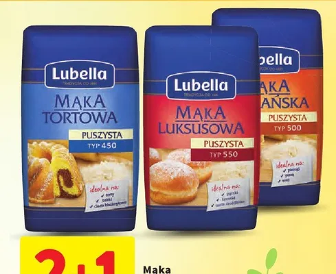 Mąka wybrane rodzaje promocja w Intermarche