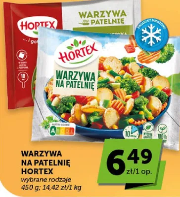 Warzywa na patelnię Hortex mrożone promocja w Euro Sklep