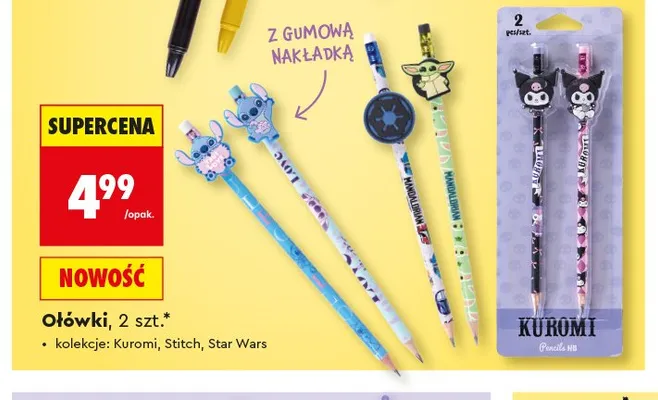 Ołówki CoolPack Star Wars 2-pak promocja w Biedronka