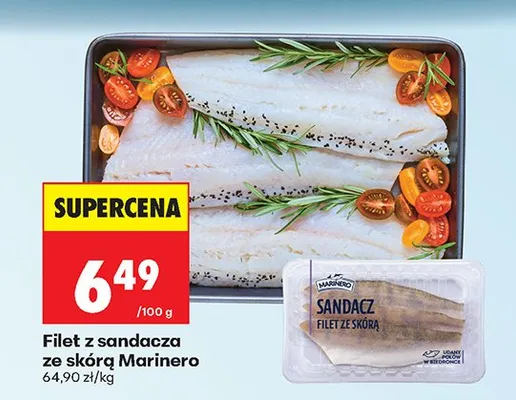 Filet ze skórą promocja w Biedronka
