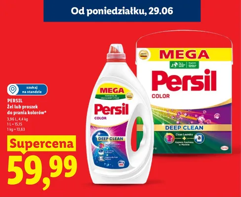 Proszek do prania Persil Color promocja w Lidl