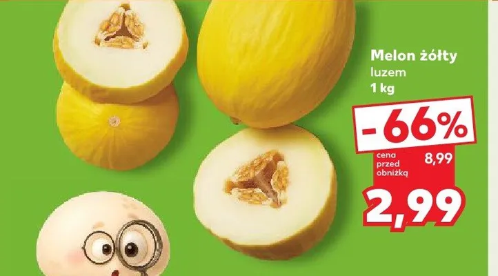 Melon żółty promocja w Kaufland