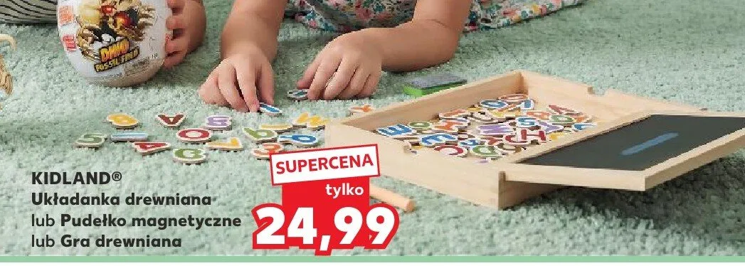 Pudełko magnetyczne Kidland promocja w Kaufland