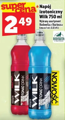 Napój izotoniczny Wilk 750ml promocja w TOPAZ