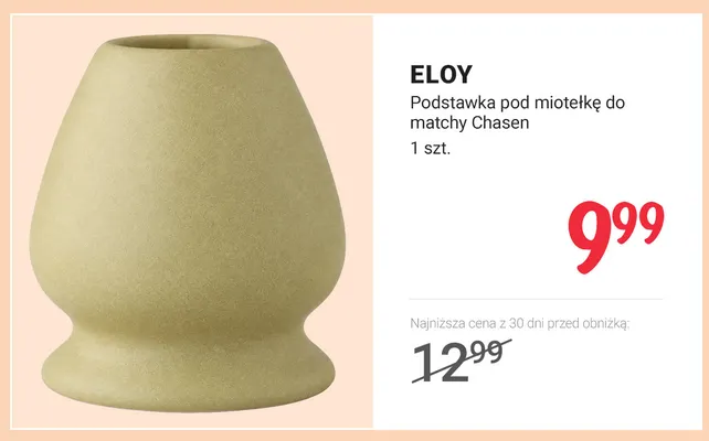 Podstawka pod miotełkę do matchy Chasen Eloy promocja w Rossmann