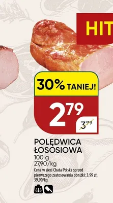 Polędwica łososiowa Tako promocja w Chata Polska