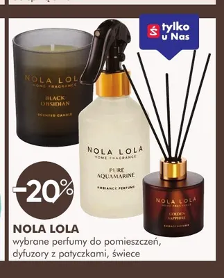 Perfumy do pomieszczeń Pure Aquamarine Nola Lola promocja w Super-Pharm