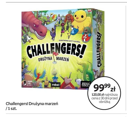 Gra Challengers! Drużyna marzeń promocja w Empik