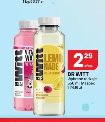 Napój Dr Witt Lemonade promocja w Chorten