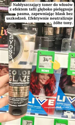 Toner do włosów Color Glaze Platinum promocja w Rossmann