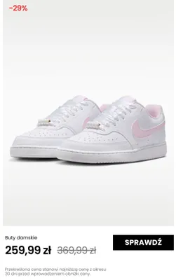 Buty damskie Nike promocja w NIKE