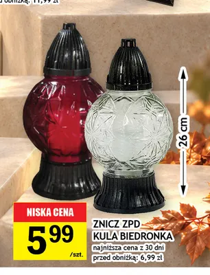 Znicz Zpd kula Biedronka promocja w Gram Market