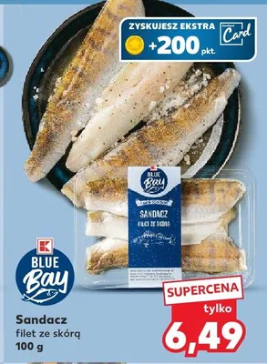 Sandacz filet ze skórą promocja w Kaufland