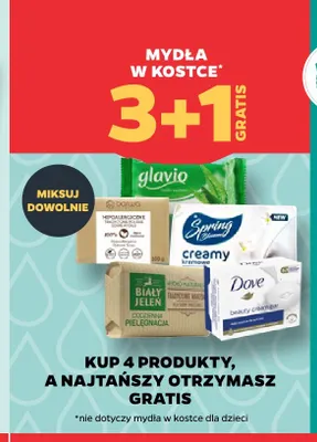 Mydła w kostce promocja w Netto