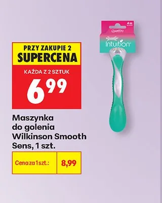 Maszynka do golenia Wilkinson Smooth Sens promocja w Biedronka