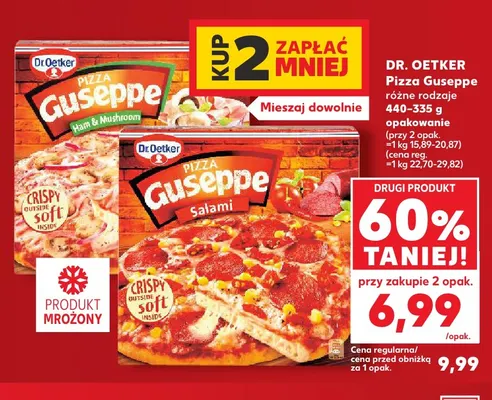 Pizza Guseppe Salami Dr. Oetker promocja w Kaufland
