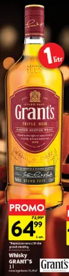 Whisky Grant's promocja w Intermarche