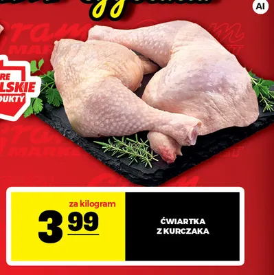 Ćwiartka z kurczaka promocja w Gram Market