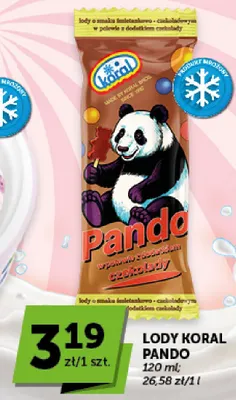 Lody Pando promocja w Groszek