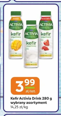 Kefir Activia Drink Naturalny promocja w Gama
