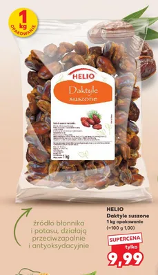 Daktyle suszone promocja w Kaufland