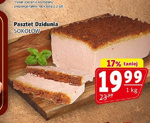 Pasztet Dzidunia Sokołów promocja w Prim Market