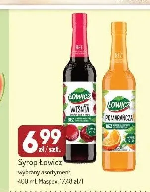 Syrop Łowicz Pomarańcza promocja w Avita