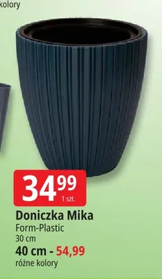 Doniczka Form-Plastic Mika 30 cm promocja w Leclerc