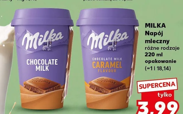 Napój mleczny Milka Chocolate Milk promocja w Kaufland
