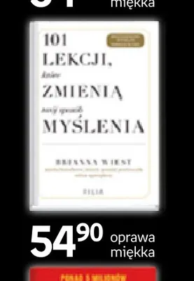 Książka 101 lekcji, które zmienią Twój sposób myślenia Brianna Wiest promocja w Empik