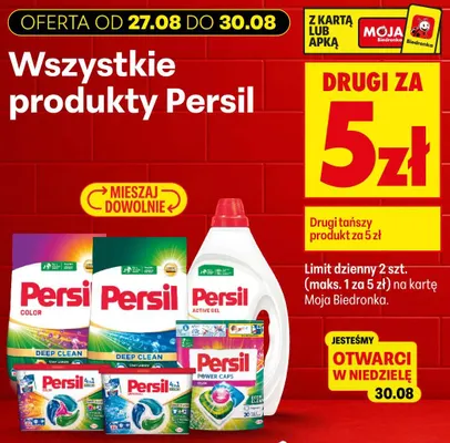 Produkty Persil promocja w Biedronka