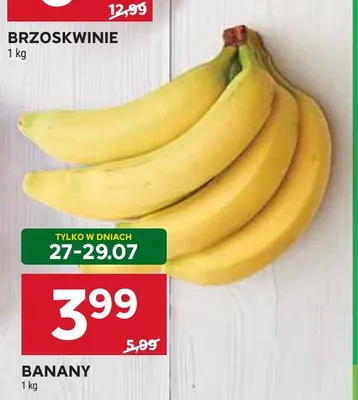 Banany promocja w Stokrotka