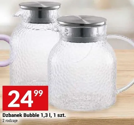 Dzbanek Bubble 1,3l 2 rodzaje promocja w Twój Market