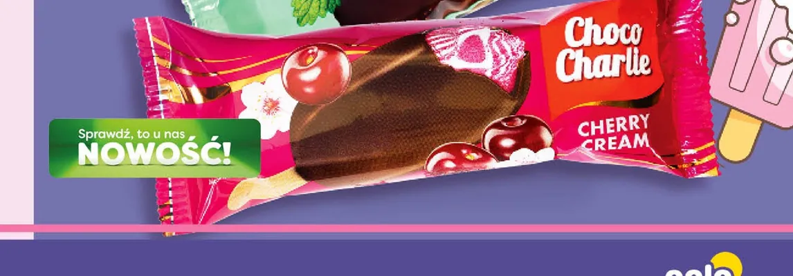 Lody Choco Charlie Cherry Cream promocja w POLOmarket