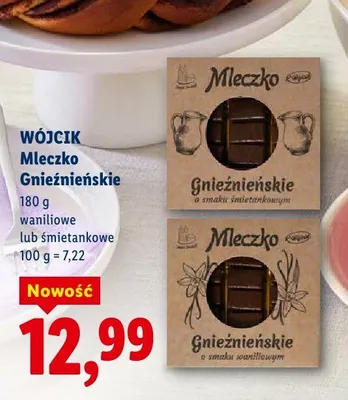 Mleczko Gnieźnieńskie śmietankowe promocja w Lidl