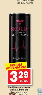 Napój energetyzujący Skolim Adrenalina Classic promocja w emma MARKET