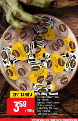 Praliny Wawel promocja w POLOmarket