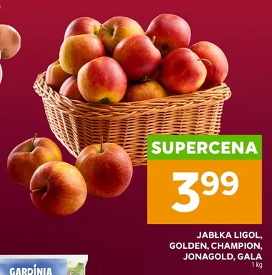 Jabłka Gala promocja w Stokrotka