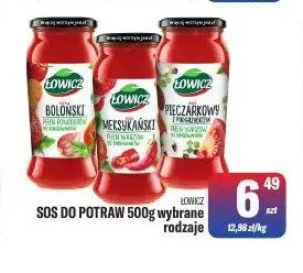 Sos do potraw Łowicz promocja w Tomi Markt