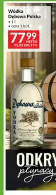 Wódka Dębowa Polska promocja w Makro