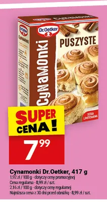 Cynamonki Dr.Oetker promocja w Twój Market