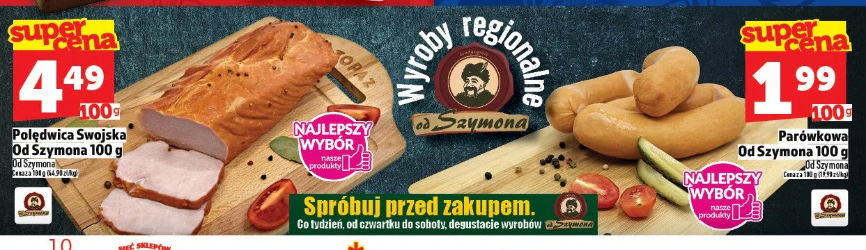 Parówkowa Od Szymona promocja w TOPAZ