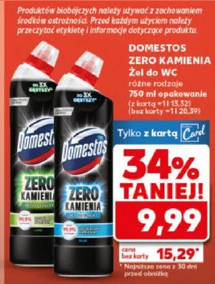 Żel do WC różne rodzaje promocja w Kaufland