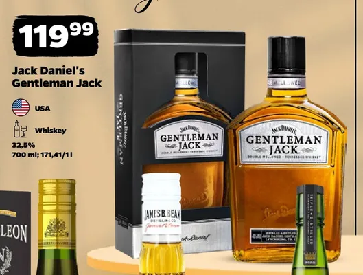 Whiskey Jack Daniel's Gentleman promocja w Netto