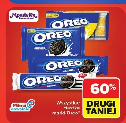 Ciastka Oreo Original promocja w Carrefour Market
