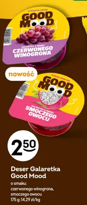 Deser Galaretka Good Mood o smaku smoczego owocu promocja w Żabka
