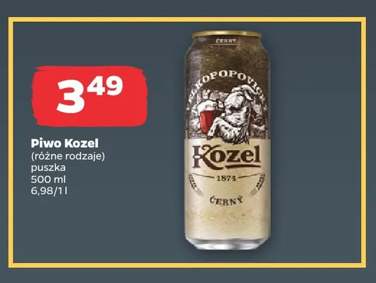 Piwo Kozel promocja w Netto
