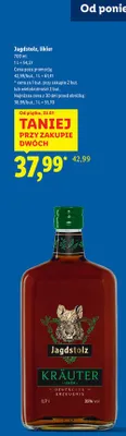 Likier kräuter promocja w Lidl