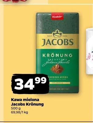 Kawa mielona Jacobs Krönung promocja w Netto